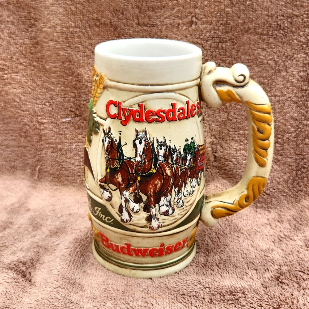 Budweiser Clydesdales Stein